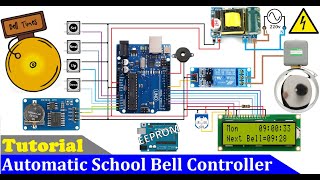 Smart School Bell  Automatic School Bell Controller [upl. by Eek]