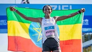 tigist assefa 💪olympics2024 paris2024 tigistassefa [upl. by Nostaw]