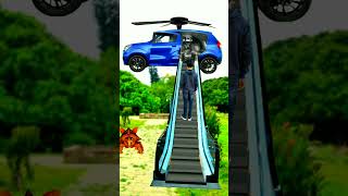 My new car travel by construction plane effect VFX magic funny reels trending song shortvideo car [upl. by Trici]