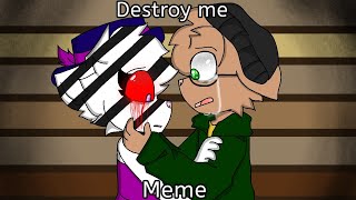 Destroy me meme piggy book 2 chapter 3 [upl. by Lashoh]