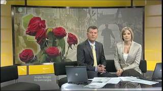 Anglia News Wootton Bassett More tributes to soldiers amp Luton MP Margaret Moran [upl. by Eladroc]