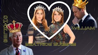 Princesses Beatrice Eugenie take up slack for King Charles and Princess Catherine Tarot Card Reading [upl. by Javler]