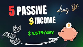 5 Best Passive Income Ideas to Start Today [upl. by Ellecrag]