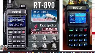 RADTEL RT890  RUYAGE UV58  M70 [upl. by Grassi838]