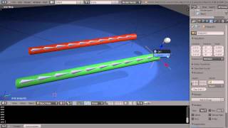 Blender Tutorial  Using a Single Object to Control Multiple IK Constraints [upl. by Notloc348]