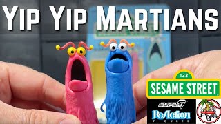 Sesame Street Yip Yip Martians Reaction Figure Review super7 sesamestreet actionfigures [upl. by Sinaj349]