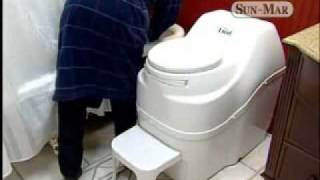 SunMar Composting Toilets  No Water No Plumbing connections needed No Oder [upl. by Kunin]