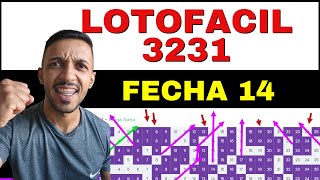 🟣 LOTOFACIL 3231 Dicas Para Você Aumentar Suas Chances [upl. by Ateval]