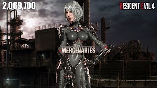 RE4 Remake Mercenaries Ashley Cyborg Ninja 2069k MGR Island PC1080p [upl. by Hazard]