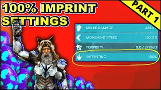 The Ark Imprinting Settings You Need To Know for SMALL Dinos  PART 1 [upl. by Kalil]