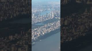 NYC city from ABOVE 🌆 ManhattanCentral Park newyork manhattan [upl. by Hedvig]