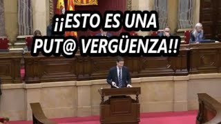 ¡¡NO VEAS ESTE VÍDEO ¡¡TE CABREARÁS Parlamento de Cataluña [upl. by Skoorb]