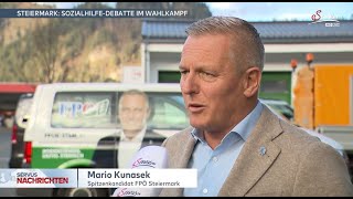 Interview mit ServusTV zum Sozialhilfeskandal in der Steiermark  30 Oktober 2024 [upl. by Eiramanit]