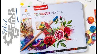 Bruynzeel Expression Coloured Pencil Review [upl. by Mert445]