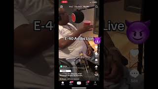 Experience The Wild Energy Of E40s Live Adlibs [upl. by Enelrihs]