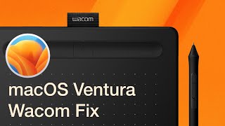 Mac doesn’t detect Wacom Tablet • Fix [upl. by Aicilef]
