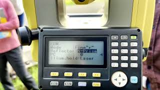 EDM settings of Topcon Total Station Topcon part3 [upl. by Ahso]