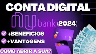 Como ABRIR uma conta no NUBANK  Passo a Passo [upl. by Analle]