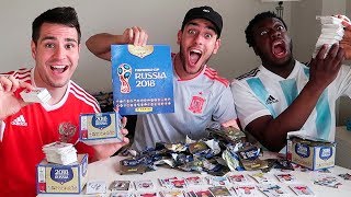 COMPLETAMOS EL ALBUM DEL MUNDIAL 2018 ENTERO EN 24 HORAS [upl. by Yelram815]