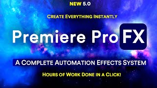 Premiere Pro Effects Plugins Extension of Video Effects Seamless Transitions Elements SFX Music [upl. by Sykleb]