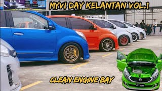 MYVI DAY KELANTAN VOLUME 1  FIGHTER MYVI MODIFIED TAK RILEKS [upl. by Bergess]