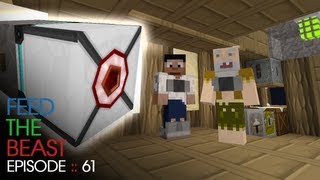 Minecraft Feed The Beast  E61  Hi cowsKABLAMO [upl. by Chaing]