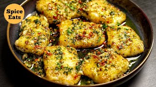 LEMON BUTTER GARLIC FISH RECIPE  GRILLED FISH IN LEMON BUTTER SAUCE [upl. by Hume]