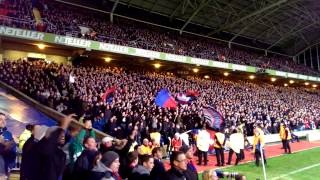 Crystal Palace  Sunderland Fanatics quotWe love youquot [upl. by Everrs]