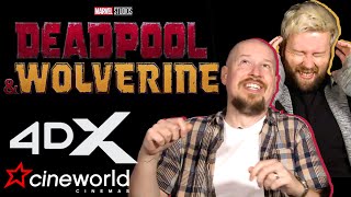 Deadpool amp Wolverine  4DX Trailer Reaction  Cineworld Cinemas [upl. by Palecek381]