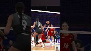 Volleyball Skills Challange🙀😱🏐🤼‍♀️ volleyball volleyballislife highschoolsports [upl. by Adiehsar]