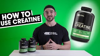 How To Use Creatine [upl. by Sone]