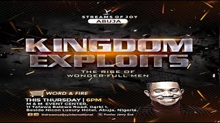 KINGDOM EXPLOITS THE RISE OF WONDERFULL MEN 2  MIDWEEK WORD amp FIRE SERVICE  14TH MARCH 2024 [upl. by Pebrook]