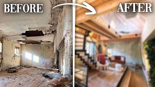 TIMELAPSE 2 YEARS  Renovating an abandoned house  Start to Finish [upl. by Minetta]