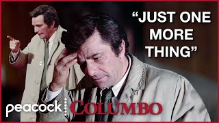 Every Time Columbo Asked One More Thing  Season 1  Columbo [upl. by Anaitsirk]