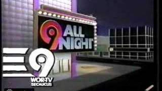 WORTV 9  Secaucus  9 All Night  ID  1987 [upl. by Morten]