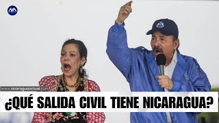 ¿Qué salida civil le queda a Nicaragua después de la reforma constitucional de Ortega [upl. by Accisej]