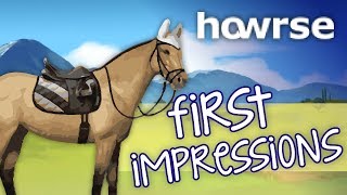 Howrse First Impressions [upl. by Quincy]