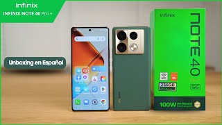 Infinix Note 40 Pro 5G Unboxing en Español [upl. by Watters]