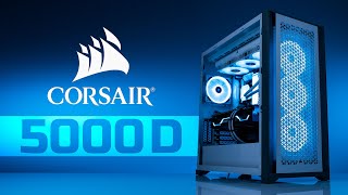 Corsair 5000D Review Build and Live Build Guide  Robeytech [upl. by Arocat]