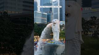 One Day Trip in Singapore Part Akhir natathekongkow travel singapore trip [upl. by Repmek]