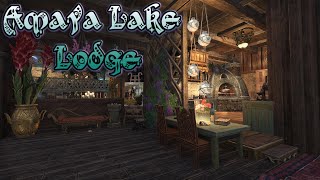 ESO Housing Jenovas Custom Lake Lodge  Amaya Lake Lodge [upl. by Sorel]