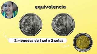 equivalencia con monedas y billetes [upl. by Rogerson711]