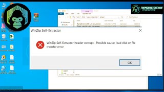 SOLVED Zip file corruption due to quotWinZip SelfExtractor Zip file is damagedquot Error [upl. by Anairt]