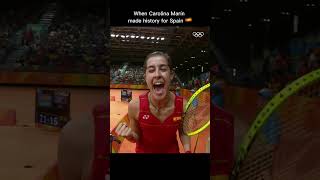 Carolina Marin gold medal match at Rio 2016 🥇 [upl. by Rivkah]