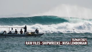 Shipwreck  Nusa Lembongan  RAWFILES  15MAY2021 [upl. by Aural]