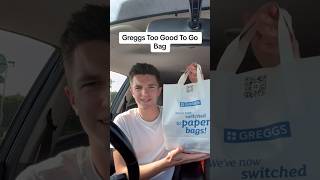 GREGGS TOO GOOD TO GO BAG  what did I get 💼 [upl. by Ramas]