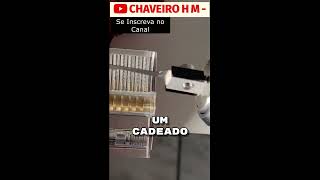 ✅🔑🔓 Como Abrir Cadeado Com Micha Elétrica  ChaveiroHM [upl. by Nebe]