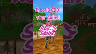 FREE 10000 STAR COINS CODE WINNER 🌟 starstable shorts gaming [upl. by Narol]