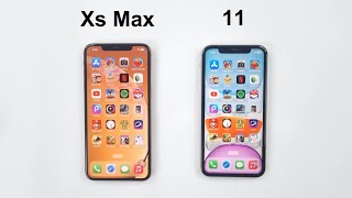 iPhone XS Max vs iPhone 11  iOS 17 SPEED TEST 2024 [upl. by Weissman]