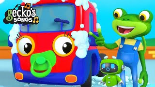 Geckos Fix It Song｜BRAND NEW Geckos Garage｜Songs For Kids｜Funny Baby Robots｜Trucks For Toddlers [upl. by Nohsreg]